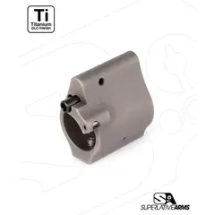 AR-15 Solid Titanium Adjustable Gas Block .875" Gray - photo 4
