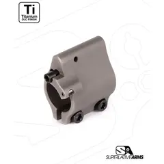 AR-15 Clamp On Titanium Adjustable Gas Block .625" Gray - photo 2