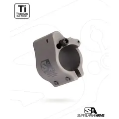 AR-15 Clamp On Titanium Adjustable Gas Block .750" Gray - photo 2