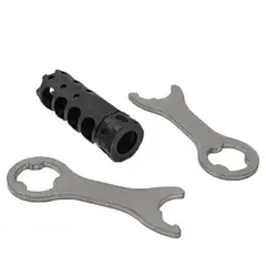 Hypertap 556 Muzzle Brake 22 Caliber 1/2-28 SS Black - photo 3