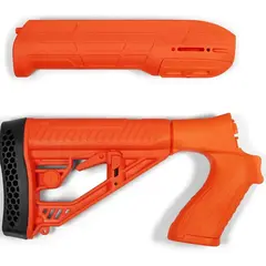 EX Performance Adj Stock & Forend for Moss 500/590/88 Orange - photo 1