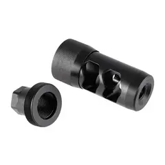 30 Caliber HELLFIRE 2P (6.5mm-30) Muzzle Brake, Black - photo 1