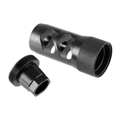 30 Caliber HELLFIRE 2P (6.5mm-30) Muzzle Brake, Black - photo 2