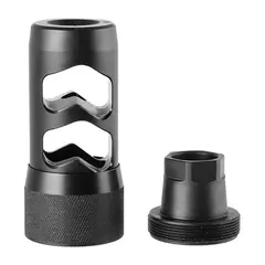9mm HELLFIRE 2P Muzzle Brake, Black - photo 3