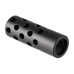 Quiet Muzzle Brake 30 Caliber 5/8-24 Steel Matte Blued - photo 3