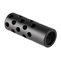 Quiet Muzzle Brake 6.5 Caliber 5/8-24 Steel Matte Blued - photo 2