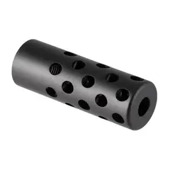 Quiet Muzzle Brake 6.5 Caliber 5/8-24 Steel Matte Blued - photo 3