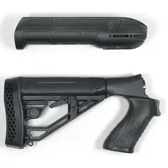 EX Performance Adj Stock & Forend for Mossbrg 500/590/88 BLK - photo 2