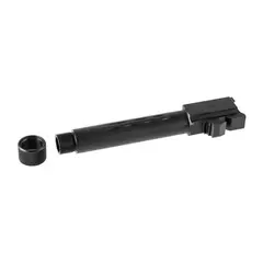 Match 9mm Threaded Flame BBL for Glock-19 Gen 1-4 Black - photo 1