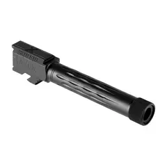 Match 9mm Threaded Flame BBL for Glock-19 Gen 1-4 Black - photo 2