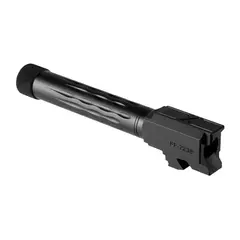 Match 9mm Threaded Flame BBL for Glock-19 Gen 1-4 Black - photo 3