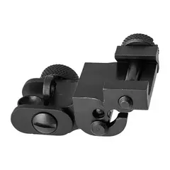 AR-15  Flip-Up  Tactical Rear Sight Black - photo 4