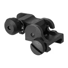 AR-15  Flip-Up  Tactical Rear Sight Black - photo 6