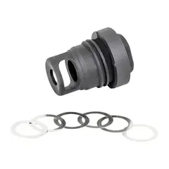 AR-15 MiniQD Muzzle Brake 1/2-28 Black - photo 2
