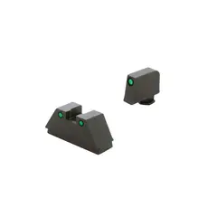 XL Opt Comp 3-Dot Sights Trit/Blk OL .315"F/.394"R for Glock - photo 1