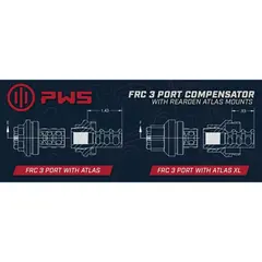 FRC Tapered 3-Port 223 Caliber 1/2"-28 Threads Compensator - photo 5