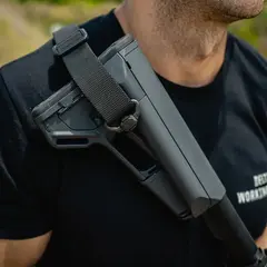 ACS Collapsible Mil-Spec Carbine Stock for AR-15 Gray - photo 4