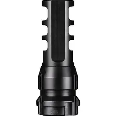 KeyMo Muzzle Brake 338 Caliber 3/4"x24 Threads Black - photo 2