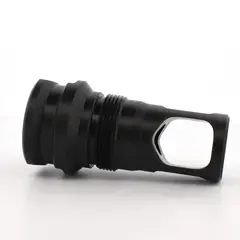 PRS Muzzle Brake 0.375 3/4-20 Threads Square Shoulder Black - photo 1