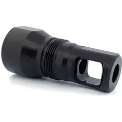 Blyat Muzzle Brake 26x1.5LH Threads Facemount Shoulder Black - photo 3