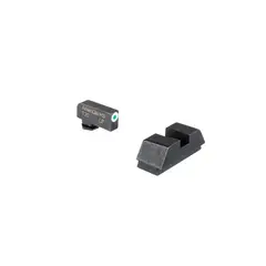 1L Optic Comp Sights Trit/White OL .220"F /.295"R for Glock - photo 1
