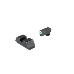 1L Optic Comp Sights Trit/White OL .220"F /.295"R for Glock - photo 2