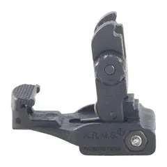 AR-15  Flip-Up Adjustable Low Profile Rear Sight  Black - photo 3