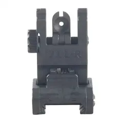 AR-15  Flip-Up Adjustable Low Profile Rear Sight  Black - photo 5