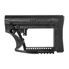 AR-15 Skullation Stock Assembly Collapsible Carbine Black - photo 1