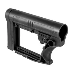 AR-15 Skullation Stock Assembly Collapsible Carbine Black - photo 3