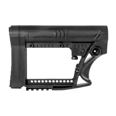 AR-15 Skullation Stock Assembly Collapsible Carbine Black - photo 5