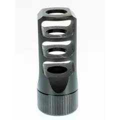 Muzzlok .450/.458 Caliber 3-Port Muzzle Brake 11/16"-24 BLK - photo 2
