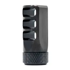 MuzzLok 8.6 Blackout 3-Port Muzzle Brake M18x1.5 Threads BLK - photo 6