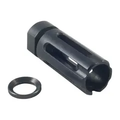 Extended Flash Suppressor 5.56mm/22 Cal 1/2-28 SS Nitride - photo 2