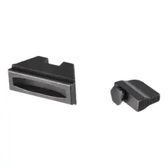 XL Opt Comp Sights Serrated .315"F/.394"R for Glock - photo 2
