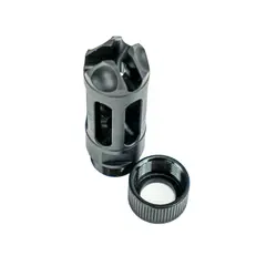 MuzzLok 5.56x45 NATO Ported Flash Hider Nitride Black - photo 4