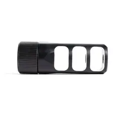 GUNNER 5.56NATO Muzzlok 3-Port Muzzle Brake 1/2"-28 Threads - photo 4