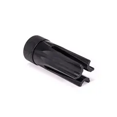 MuzzLok 7.62x39 Ported Flash Hider Nitride Black - photo 9