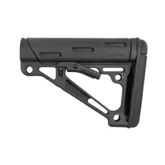 AR-15 OverMolded Buttstock Collapsible Comm Black Rubber - photo 2