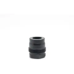 Mini Muzzle Brake 0.456 1/2-28 Thread Square Shoulder Black - photo 2