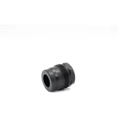 Mini Muzzle Brake 0.675 3/4-20 Thread Square Shoulder Black - photo 1