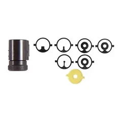 .494" Target Front Sight 17 AML Steel Black - photo 2