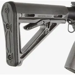 MOE Collapsible Mil-Spec Carbine Stock for AR-15 Gray - photo 4