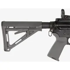 MOE Collapsible Mil-Spec Carbine Stock for AR-15 Gray - photo 5