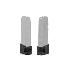 Aluminum Extended Mag Plate for GLOCK G19 (9mm) in Black - photo 1