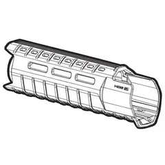 MOE-SL Carbine Length Handguard, Gray - photo 5