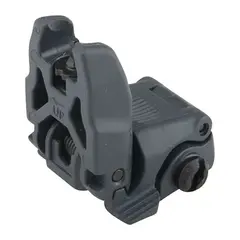 MBUS Front Sight Flip-Up Polymer for AR-15 Stealth Gray - photo 1