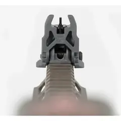 MBUS Front Sight Flip-Up Polymer for AR-15 Stealth Gray - photo 2