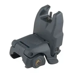 MBUS Front Sight Flip-Up Polymer for AR-15 Stealth Gray - photo 4