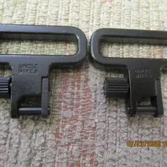 UNcle mikes swivels  bulk packed no packs  plus  ak 100 rd drum  ,cetme flash hiders   etc - photo 1